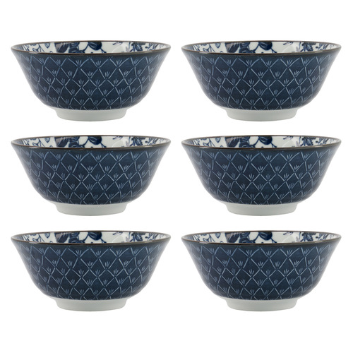 Flora Japonica Crane 15.5cm Porcelain Tayo Bowls