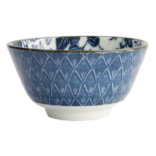Flora Japonica Crane 12cm Porcelain Rice Bowls