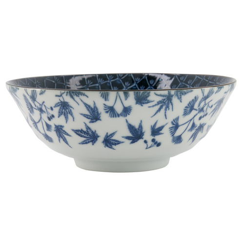 Flora Japonica Gingko 21cm Porcelain Ramen Bowls