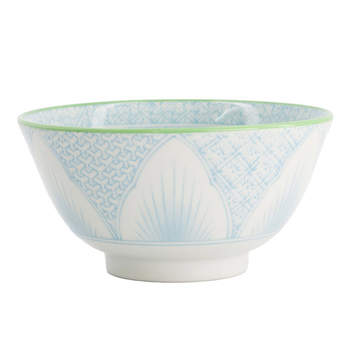 Lily Flower 13.5cm Porcelain Rice Bowls