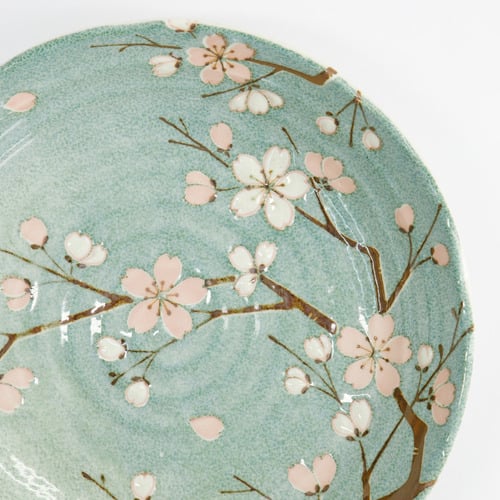 Fujisakura 22cm Porcelain Deep Plates