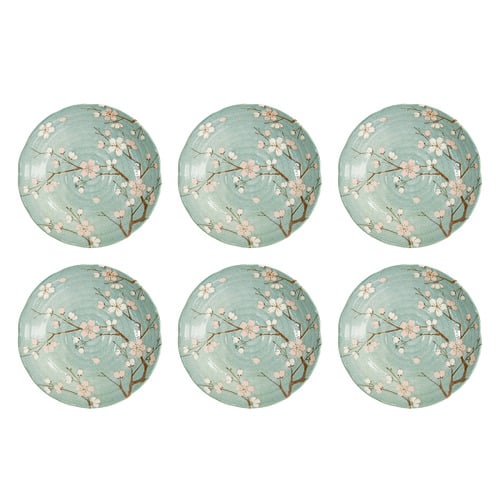 Fujisakura 22cm Porcelain Deep Plates