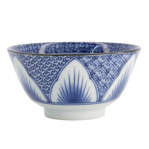 Lily Flower 13.5cm Porcelain Rice Bowls