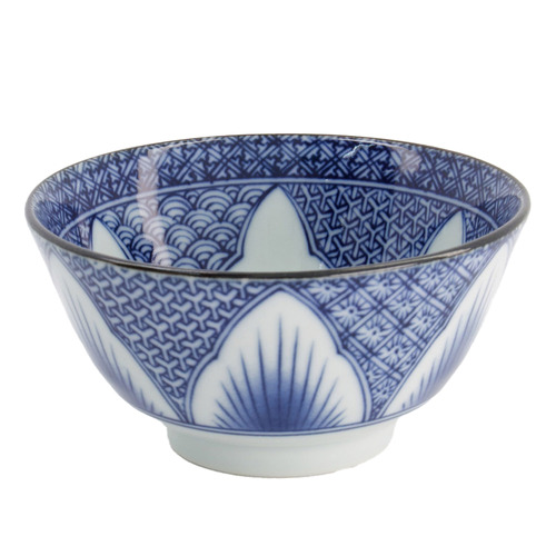 Lily Flower 13.5cm Porcelain Rice Bowls