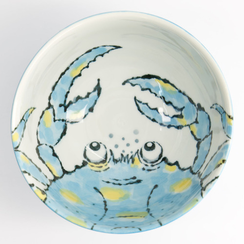 Seafood Crab 16cm Porcelain Bowl