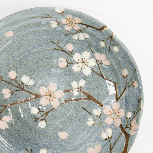 Fujisakura 22cm Porcelain Deep Plates