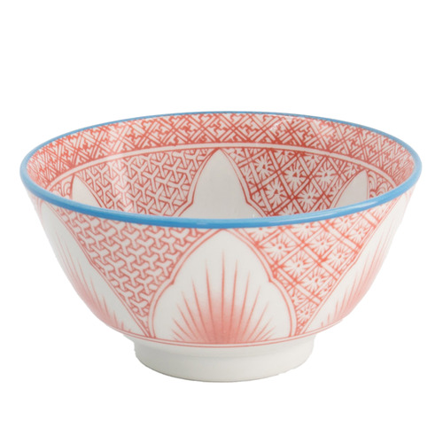 Lily Flower 13.5cm Porcelain Rice Bowls