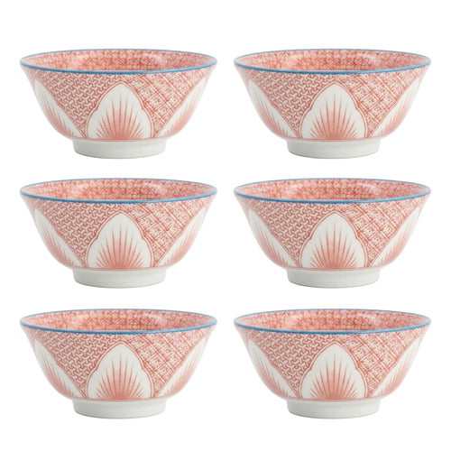 Lily Flower 15cm Porcelain Bowls