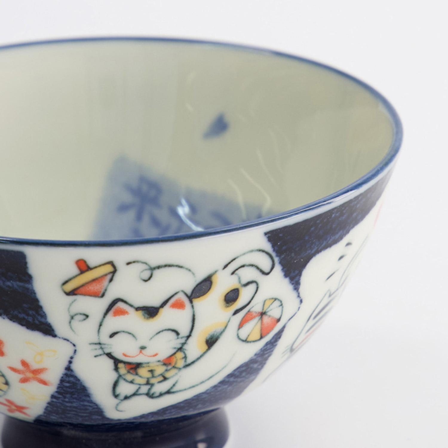 Kawaii Card Porcelain Rice Bowls