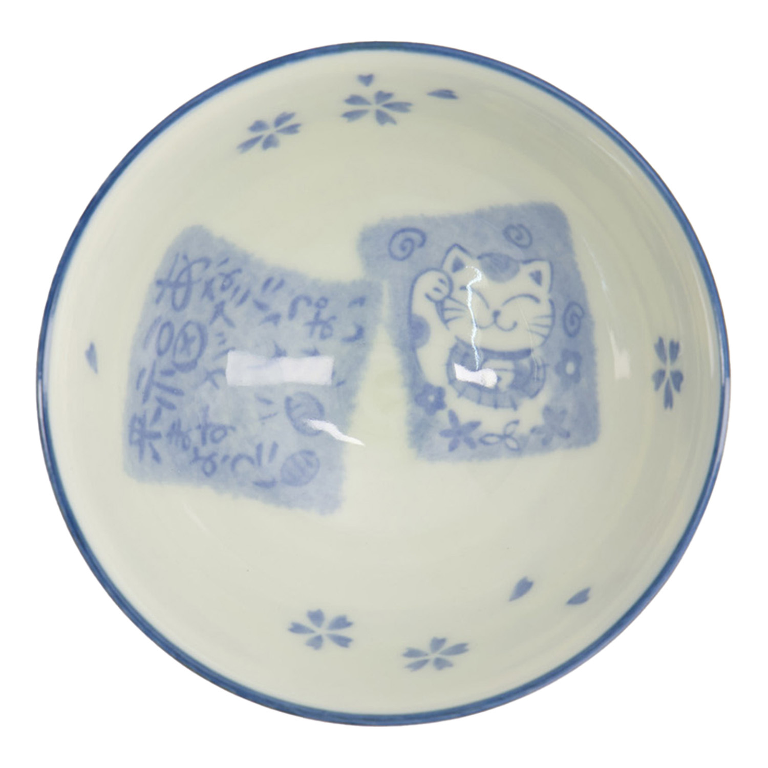 Kawaii Card Porcelain Rice Bowls