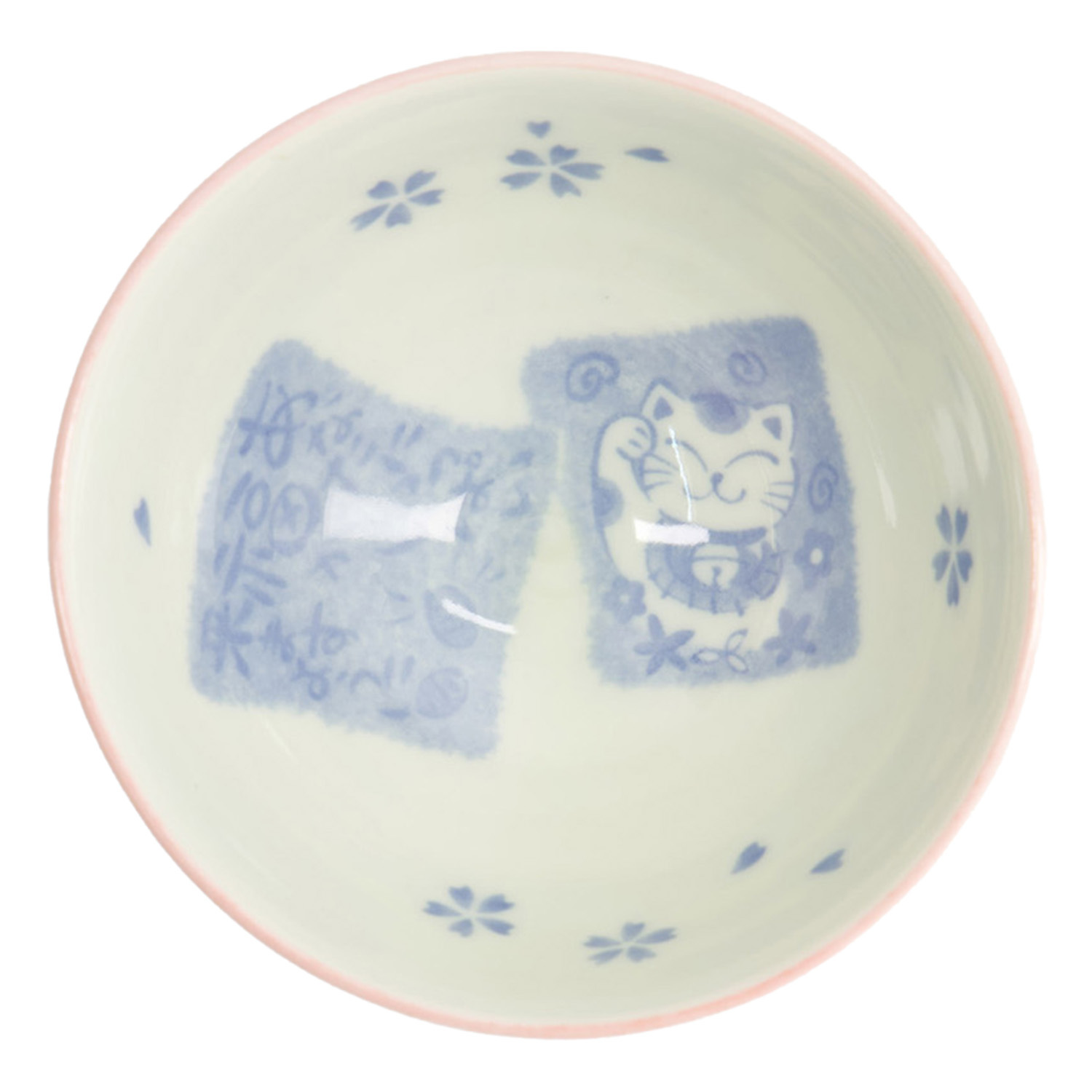 Kawaii Card Porcelain Rice Bowls