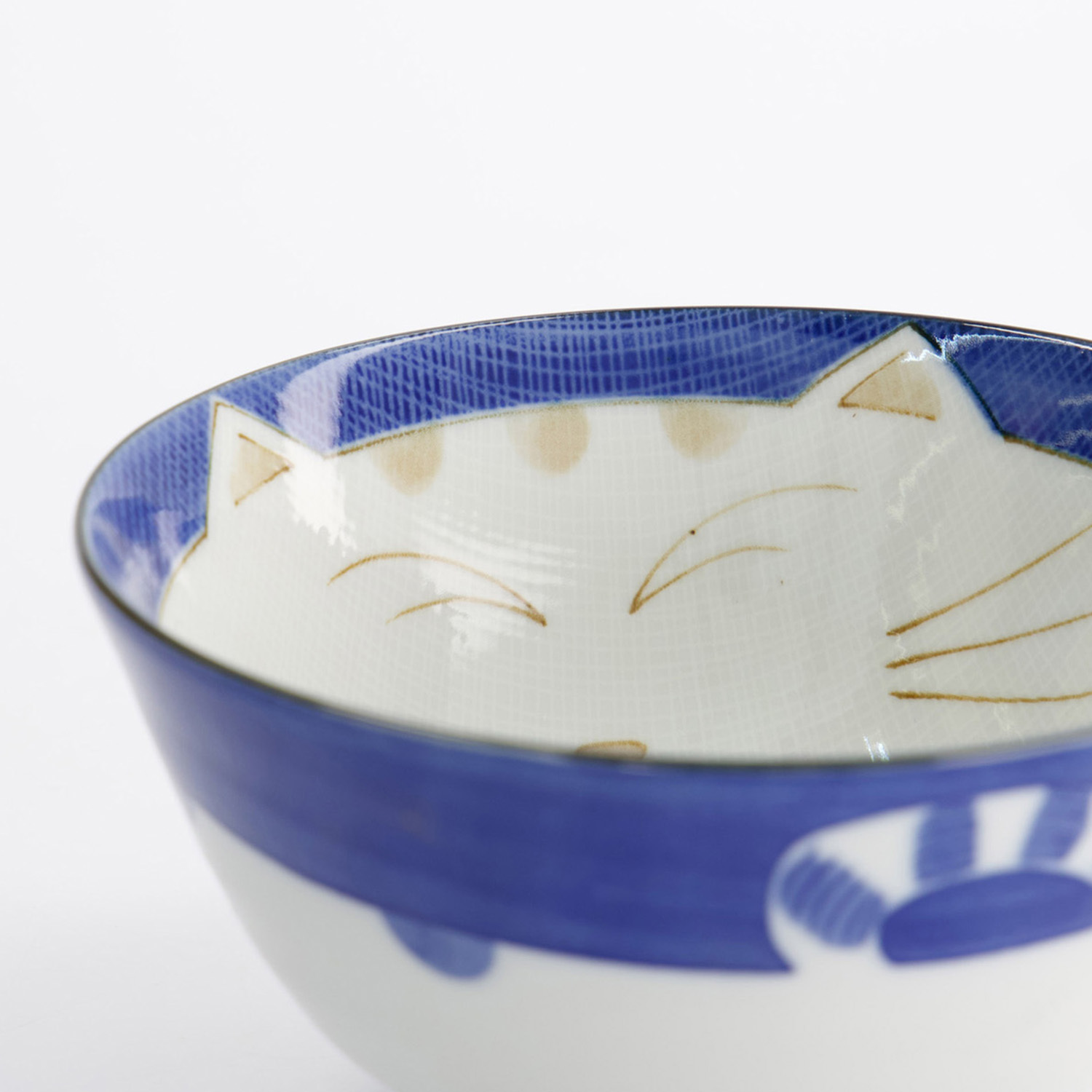 Kawaii Neko Cat 13 x 6.5cm Porcelain Tayo Bowls