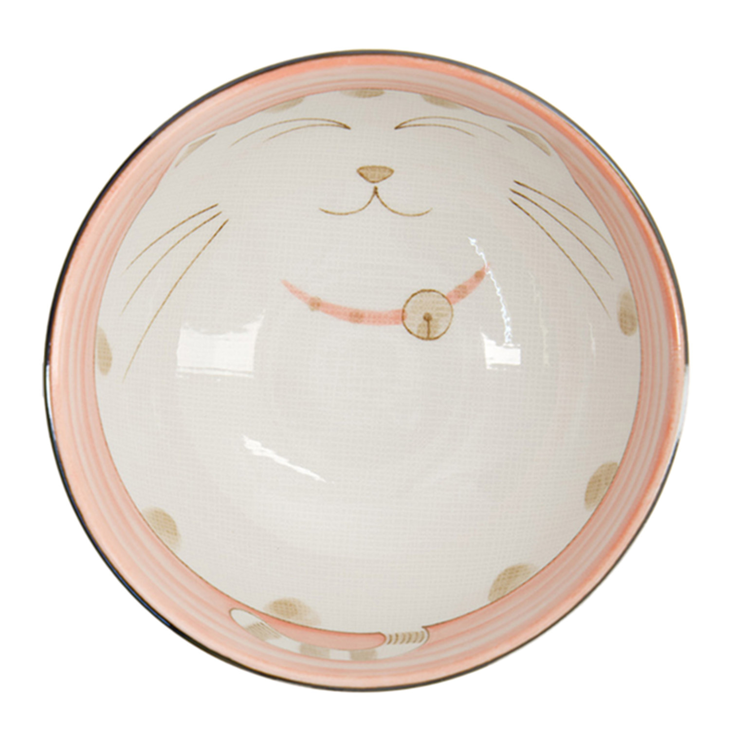 Kawaii Neko Cat 16 x 8.5cm Porcelain Bowls
