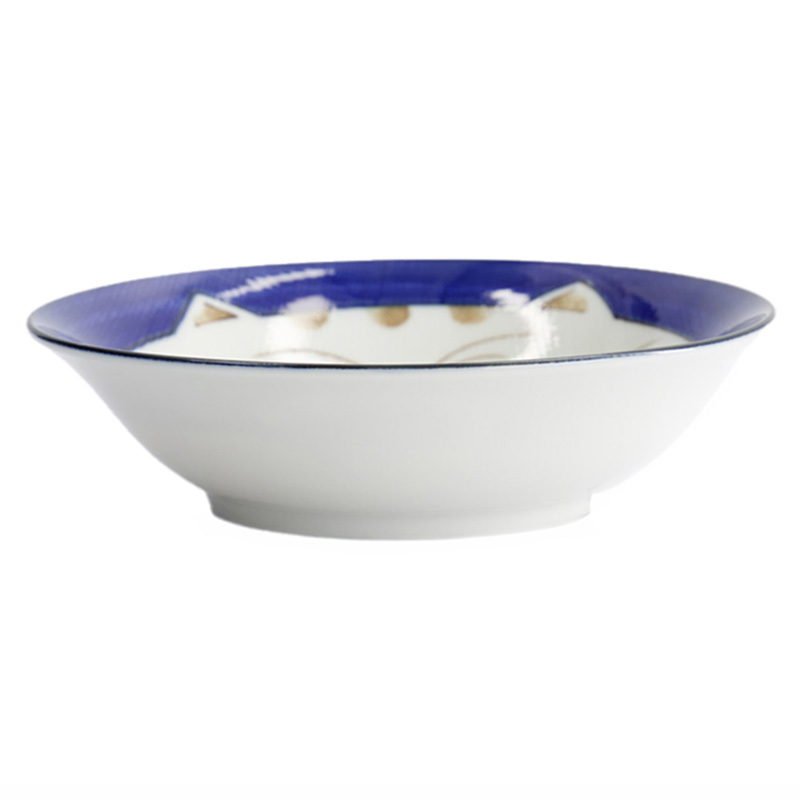 Kawaii Neko Cat 16.5 x 5cm Porcelain Bowls