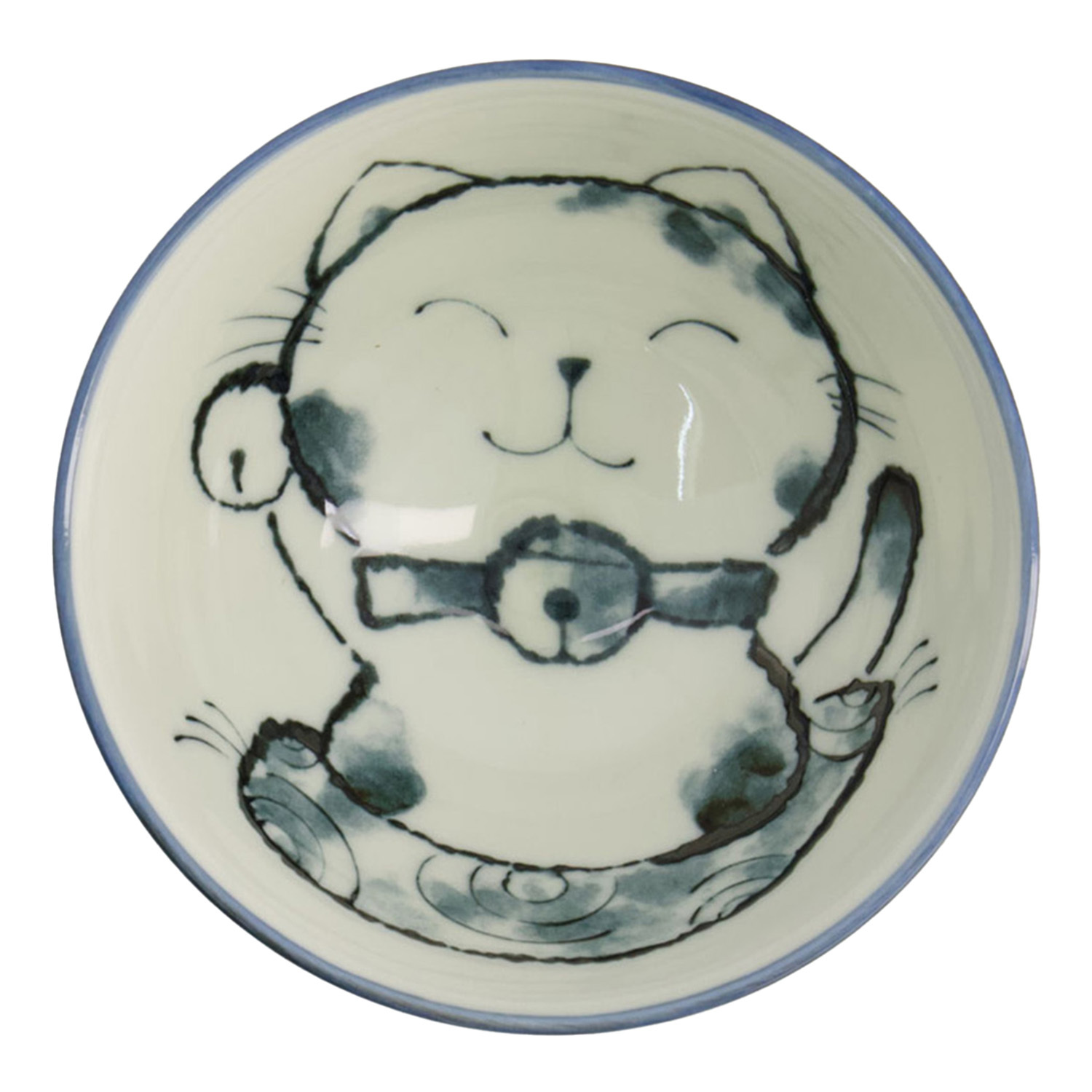 Kawaii Meow Cat Porcelain Rice Bowls
