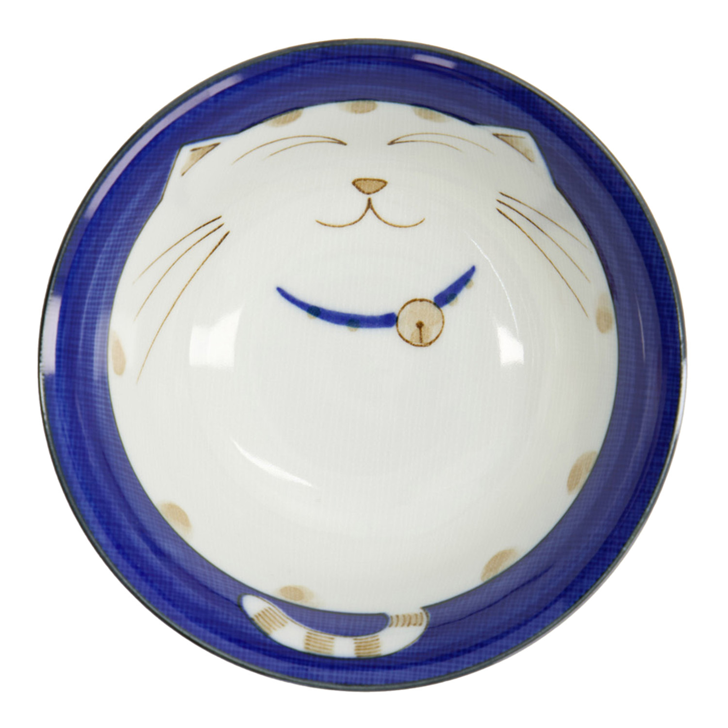 Kawaii Neko Cat 15 x 7cm Porcelain Tayo Bowls