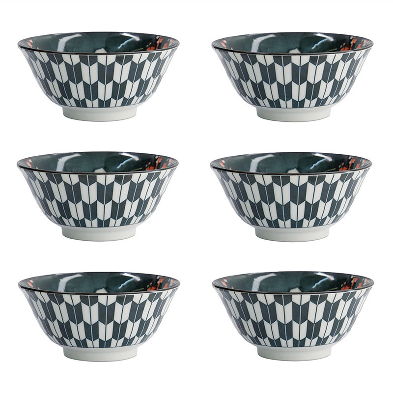 Asakusa Kabuki Porcelain Bowls