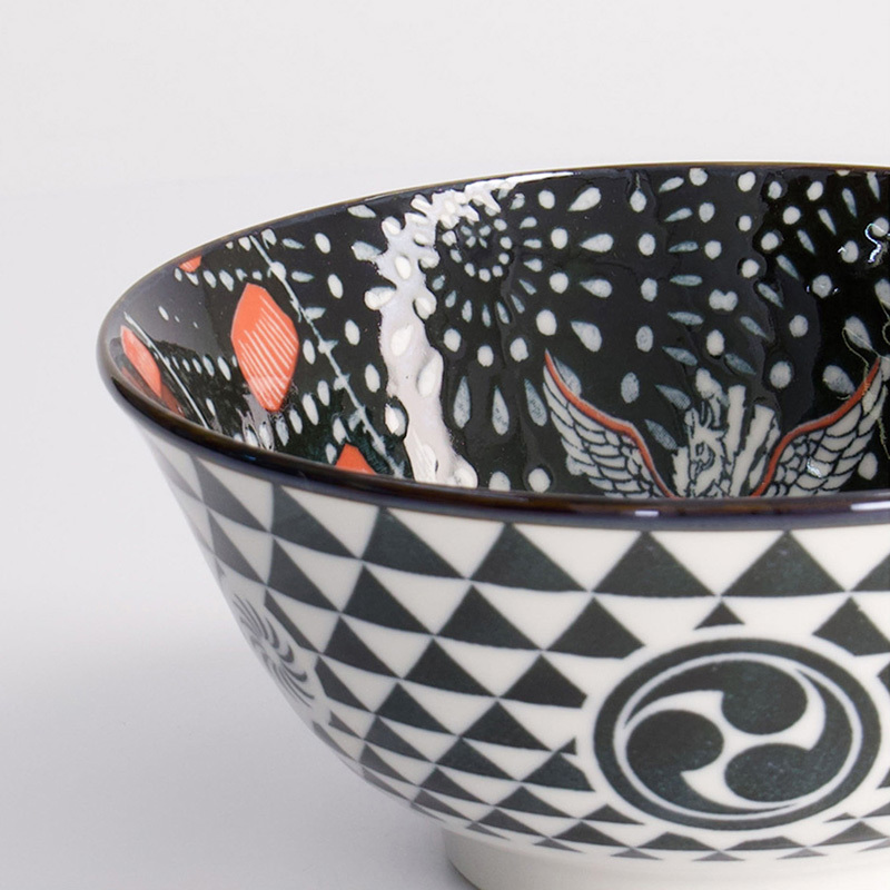 Asakusa Matsuri Porcelain Bowls