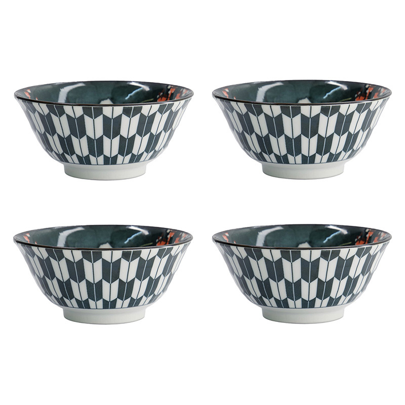 Asakusa Kabuki Porcelain Bowls