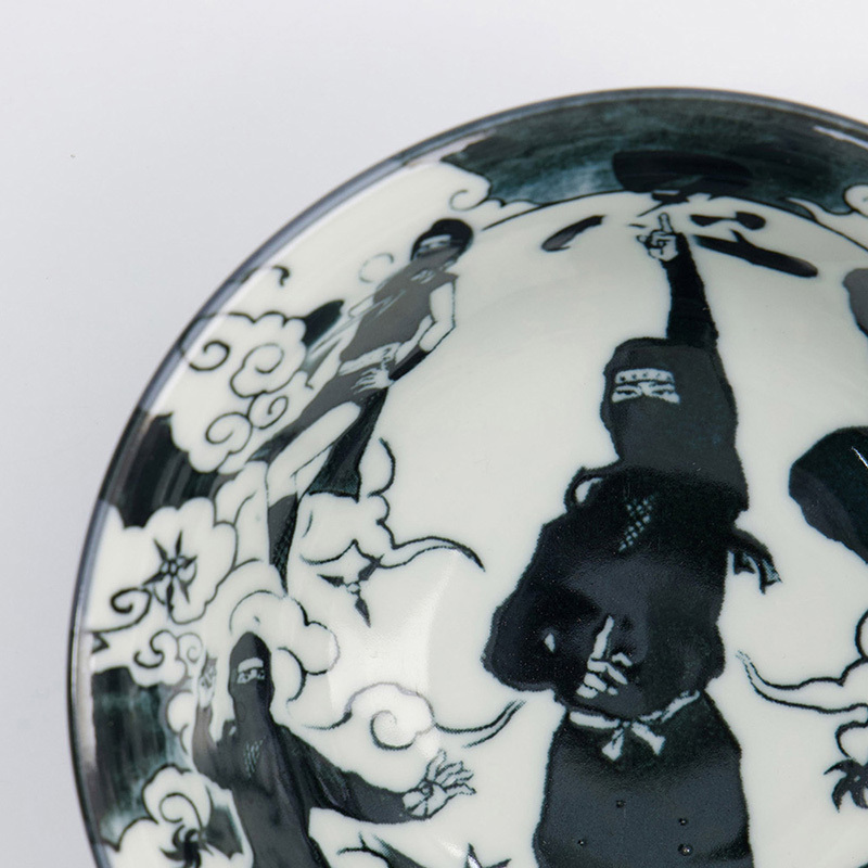 Asakusa Ninja Porcelain Bowls