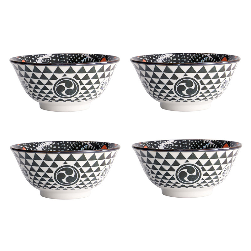 Asakusa Matsuri Porcelain Bowls