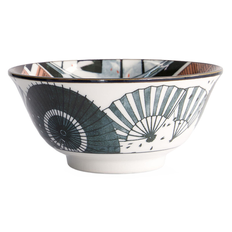 Asakusa Geisha Porcelain Bowls