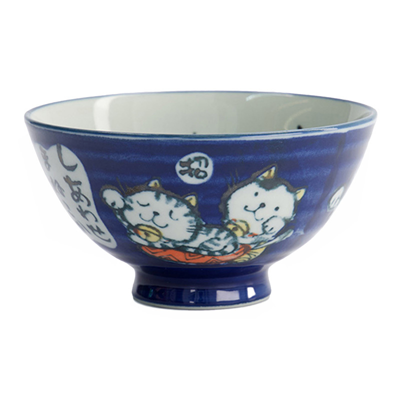 Kawaii Blessed Porcelain Rice Bowls