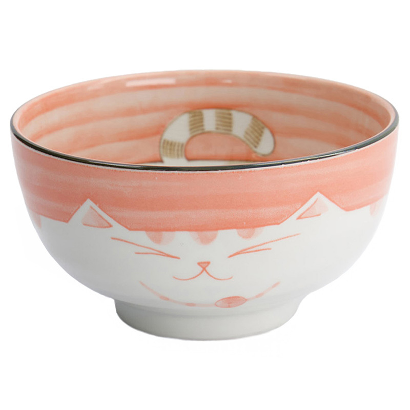 Kawaii Neko Cat 16 x 8.5cm Porcelain Bowls