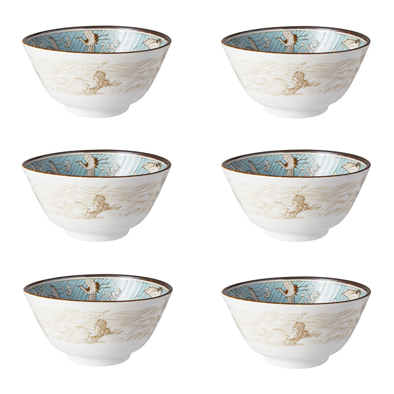 Crane Porcelain Bowls
