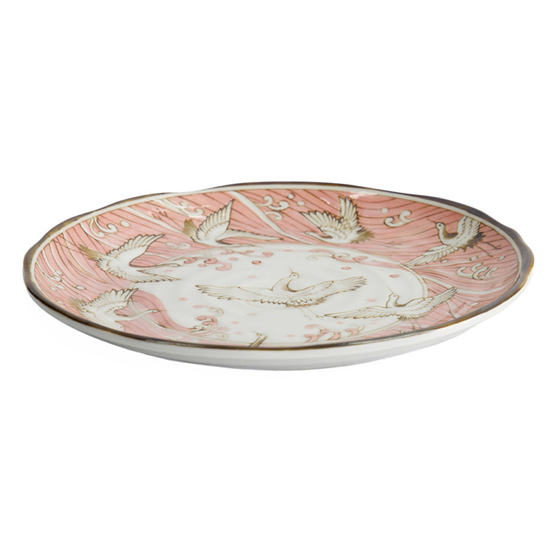 Crane Porcelain Side Plates