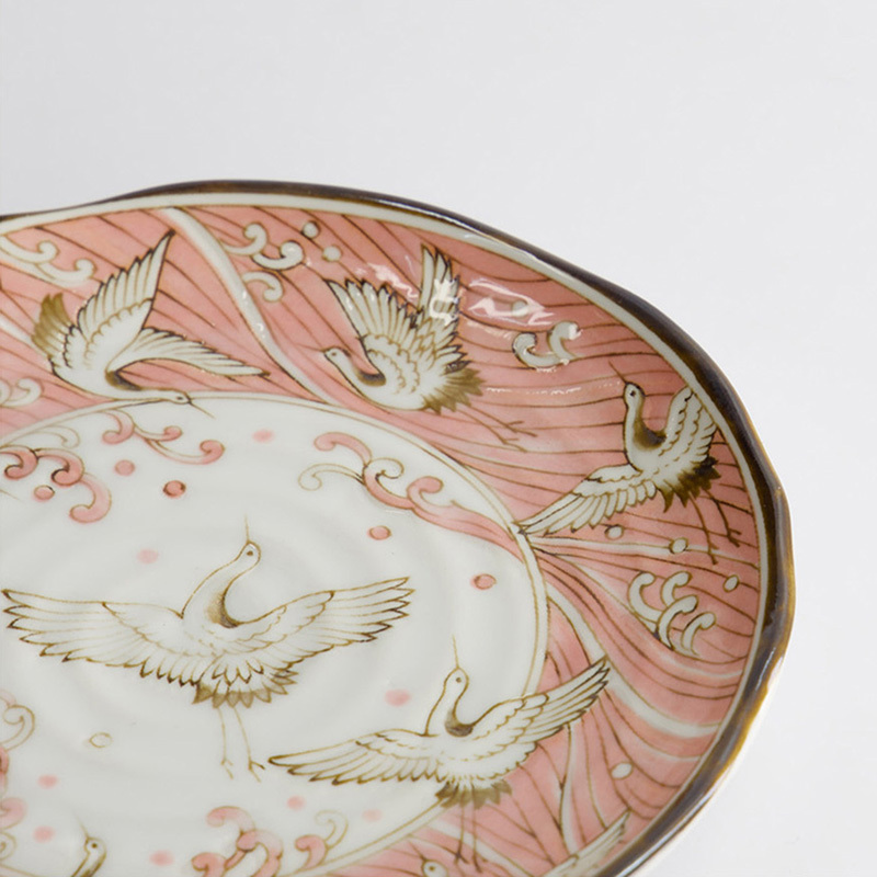 Crane Porcelain Side Plates