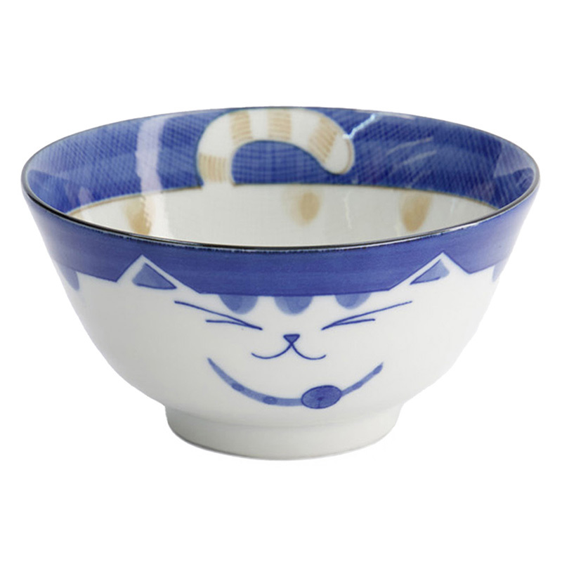 Kawaii Neko Cat 13 x 6.5cm Porcelain Tayo Bowls