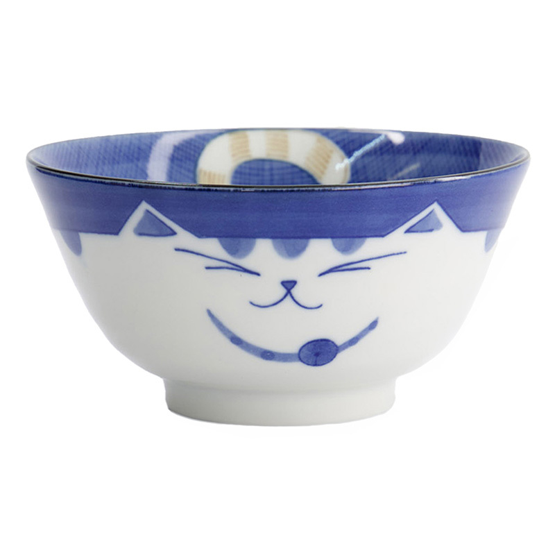 Kawaii Neko Cat 13 x 6.5cm Porcelain Tayo Bowls