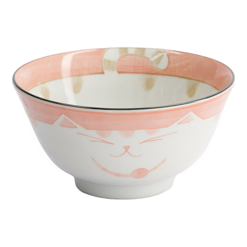 Kawaii Neko Cat 13 x 6.5cm Porcelain Tayo Bowls