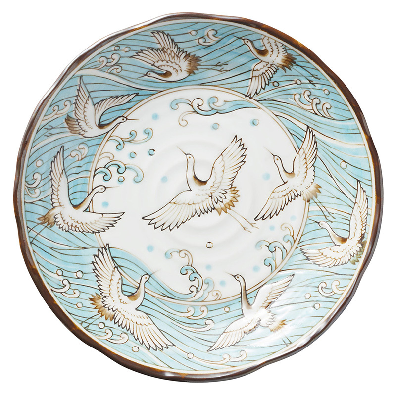 Crane Porcelain Side Plates