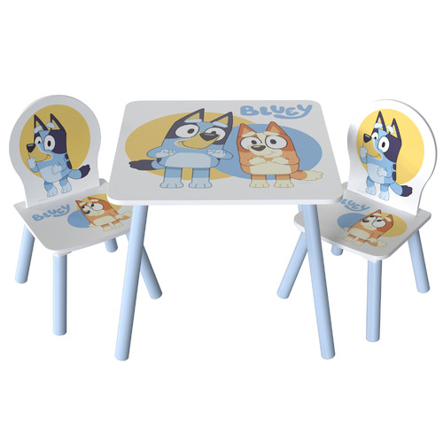 Bluey Kids' Table & Chairs Set