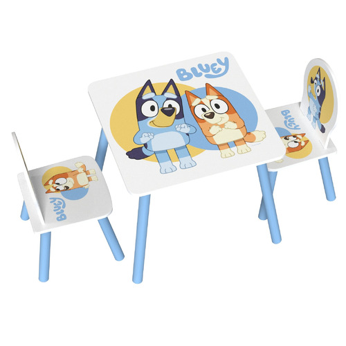 Bluey Kids' Table & Chairs Set