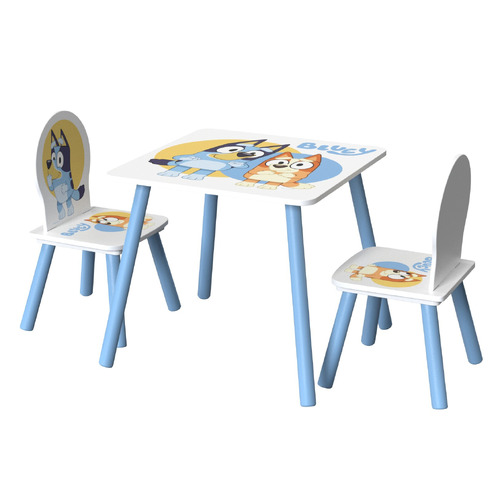 Bluey Kids' Table & Chairs Set