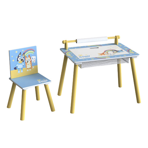 Bluey Kids' Activity Table & Chair Set