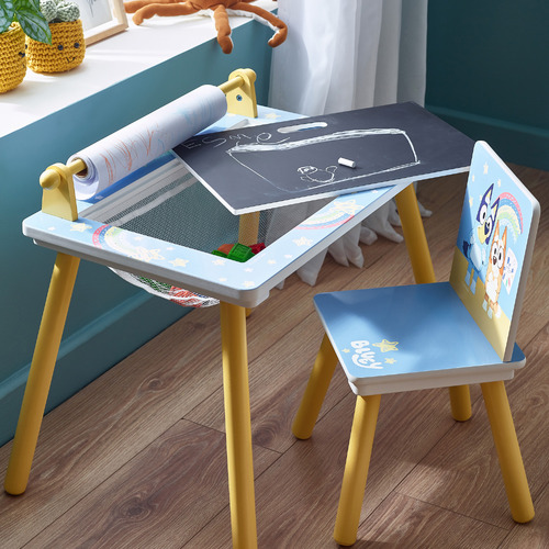 Bluey Kids' Activity Table & Chair Set