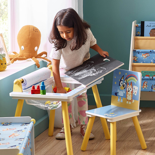 Bluey Kids' Activity Table & Chair Set