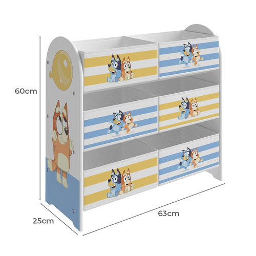 Bluey Home Kids' Toy Storage Unit