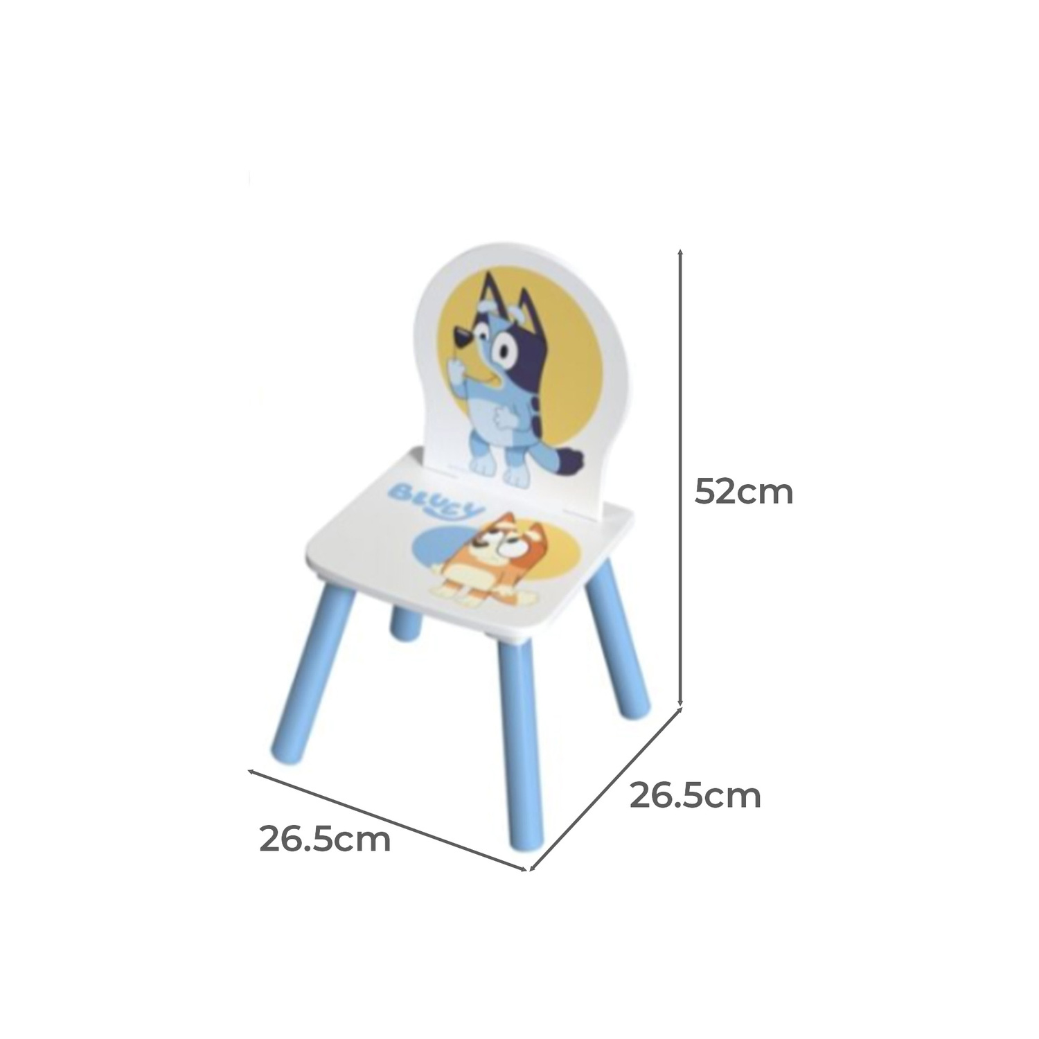 Bluey Home Kids' Activity Table & Chair Set