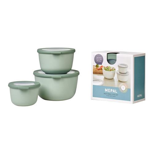 3 Piece Cirqula Food Storage Container Set