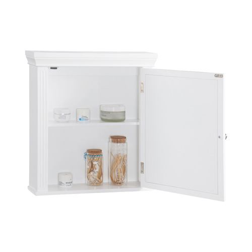 Stratford 470mm White Mirrored Shaving Cabinet