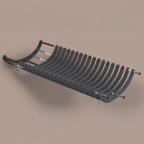 Pryde Curved Cat Climber Wall Shelf