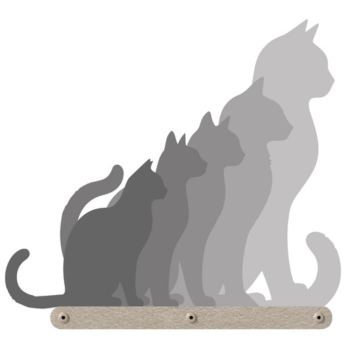 Pryde Long Cat Climber Wall Shelf