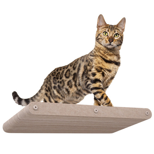 Pryde Long Cat Climber Wall Shelf