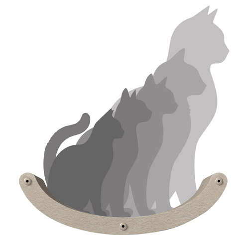 4 Piece Pryde Cat Climber Wall Shelf Set