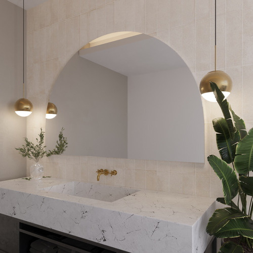 Silva Arched Bathroom Mirror